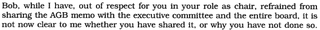 Portion of letter from John Wilson to Robert Davidson